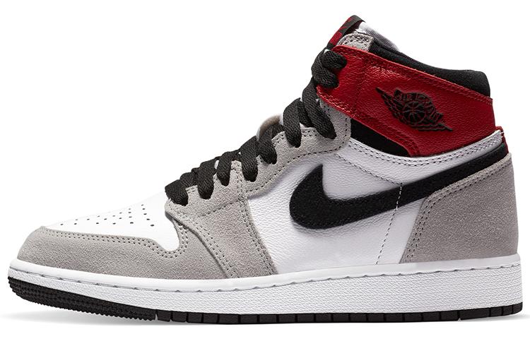 

Кеды унисекс Jordan Air Jordan 1 High OG Smoke Grey Union GS серые 38 EU, Серый, Air Jordan 1 High OG Smoke Grey Union GS