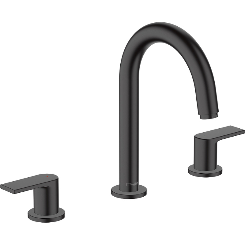 

Смеситель для раковины Hansgrohe Vernis Shape 71563670 Черный матовый