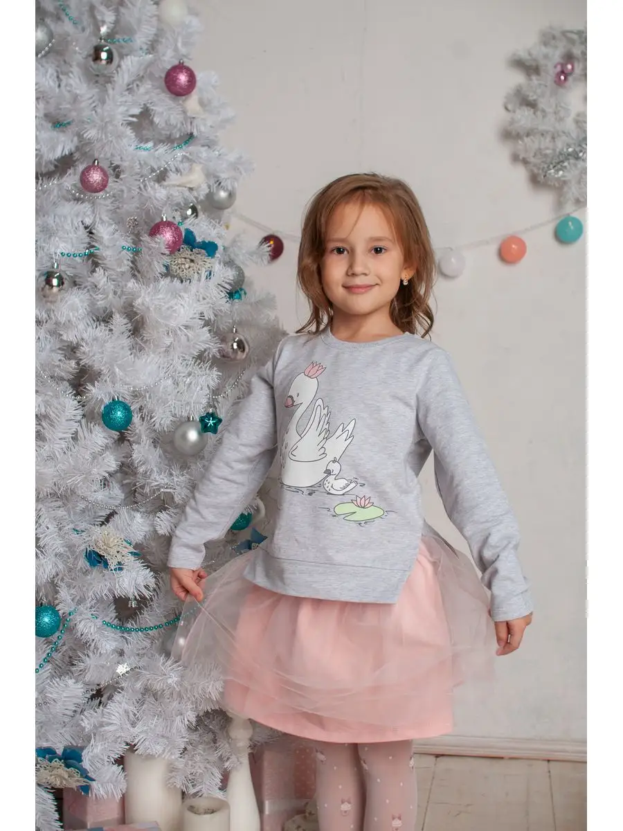 

Костюм повседневный детский Diva Kids DK-174 серый, 116, DK-174