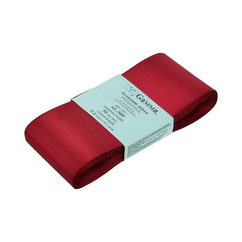 

Лента Gamma 50 мм, 5х54 м, №135, бордовая