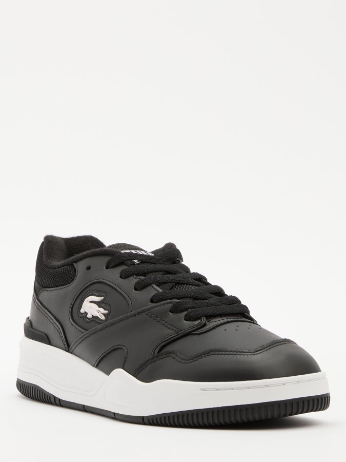 

Кеды мужские Lacoste 748SMA0025 черные 40.5 EU, Черный, 748SMA0025