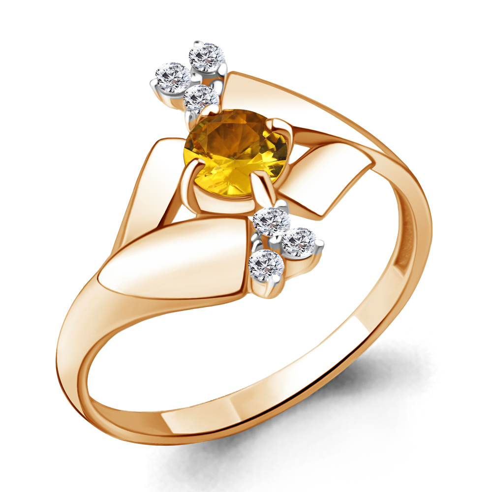 

Кольцо из серебра р.  AQUAMARINE 6582006А_925_з, 6582006А_925_з
