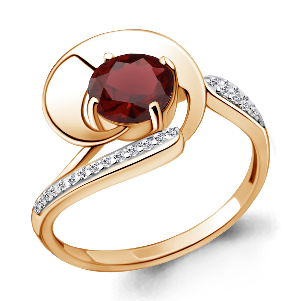 

Кольцо из серебра р. 17,5 AQUAMARINE 6587703А_925_з, 6587703А_925_з