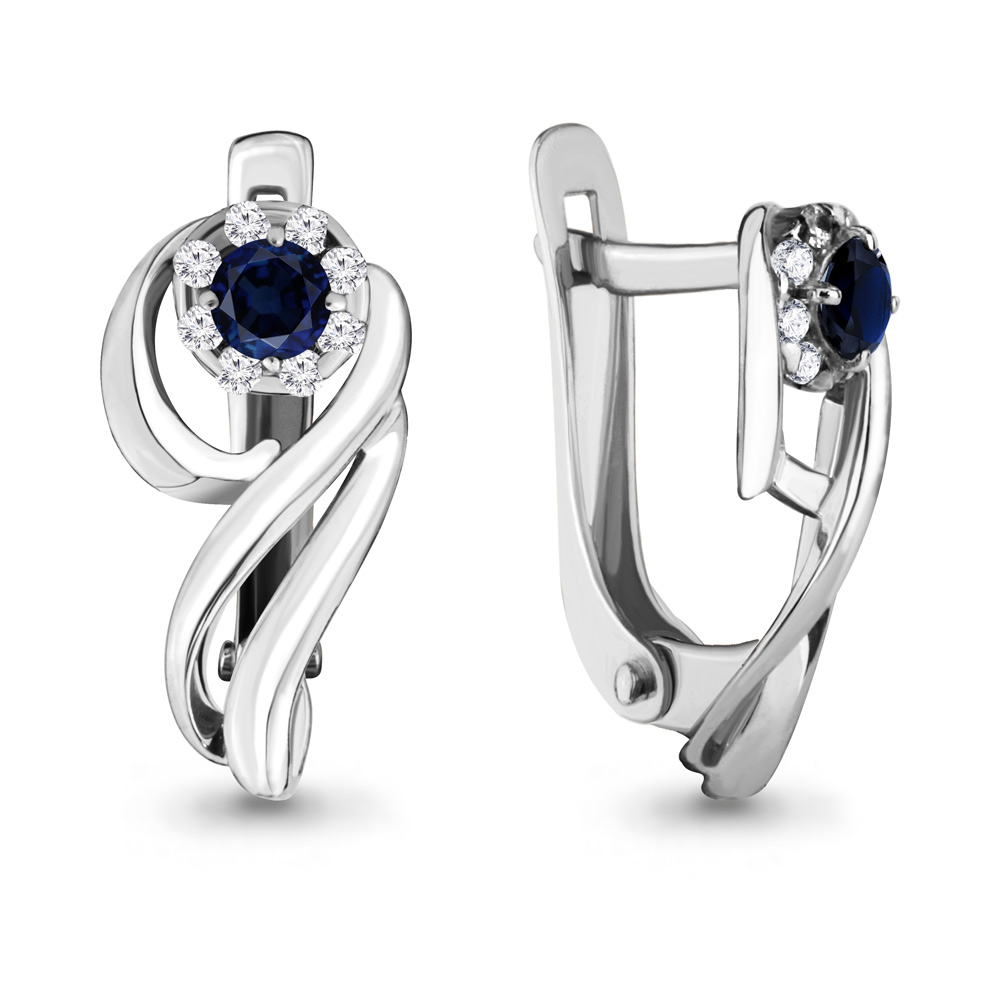

Серьги из серебра 46486Б_925_р, 46486Б_925_р
