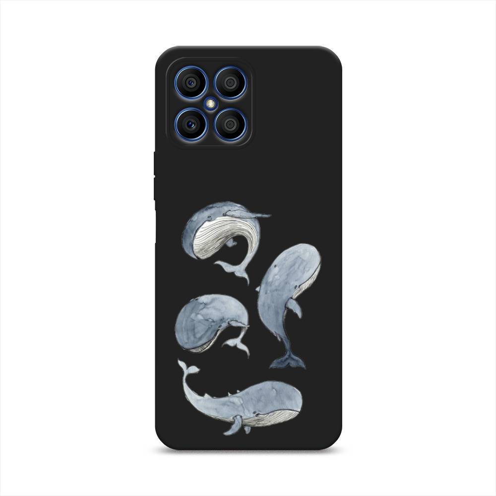 

Чехол Awog на Honor X8 "Киты", Голубой;белый;прозрачный, 6107652-1