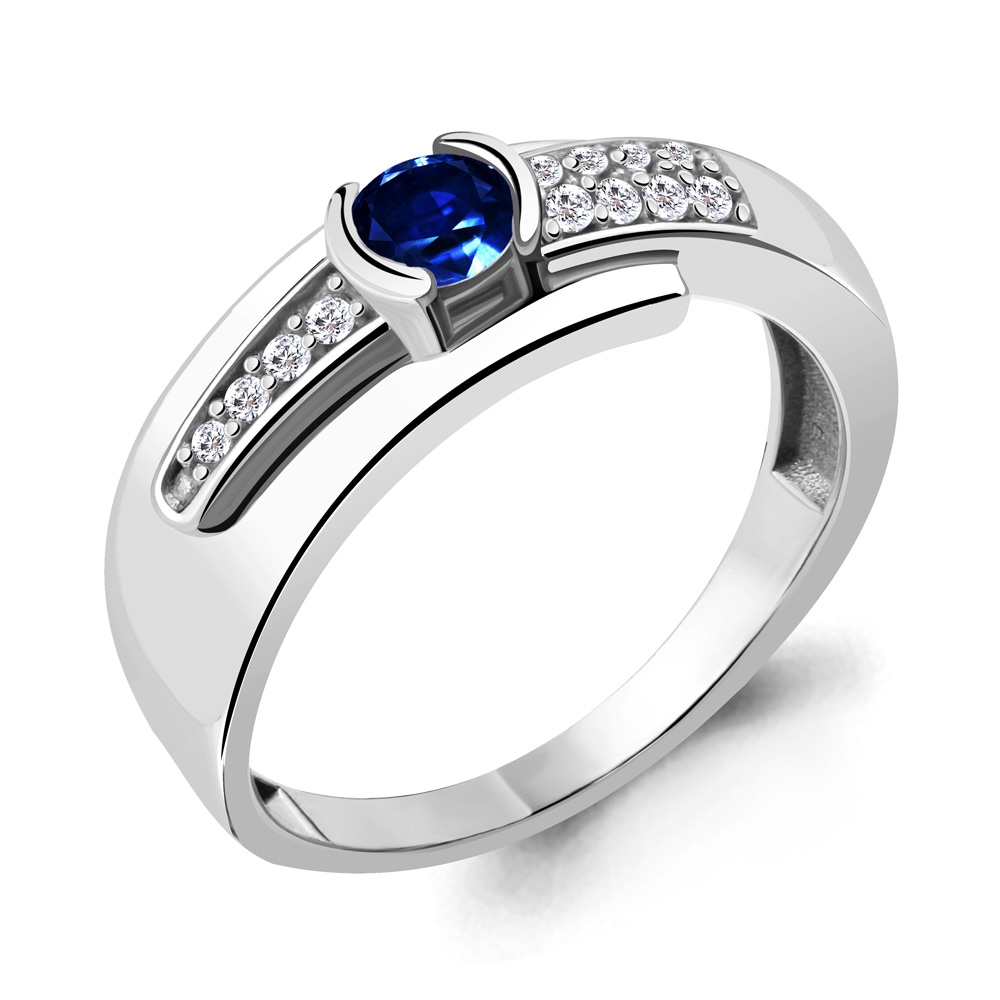 

Кольцо из серебра р. , AQUAMARINE 66651АБ_925_р, 66651АБ_925_р