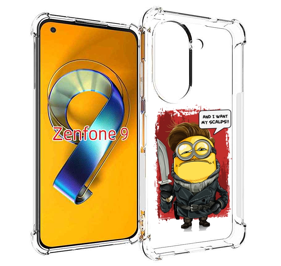 

Чехол MyPads миньон убийца для Asus Zenfone 9 (AI2202), Прозрачный, Tocco