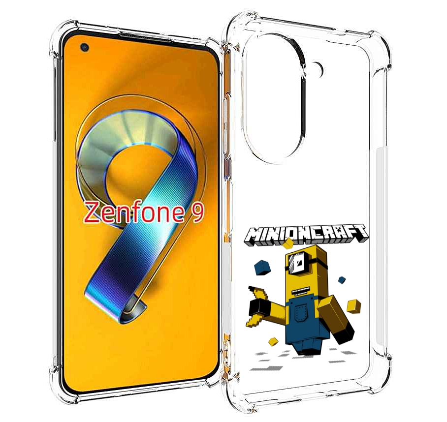 

Чехол MyPads миньон для Asus Zenfone 9 (AI2202), Прозрачный, Tocco