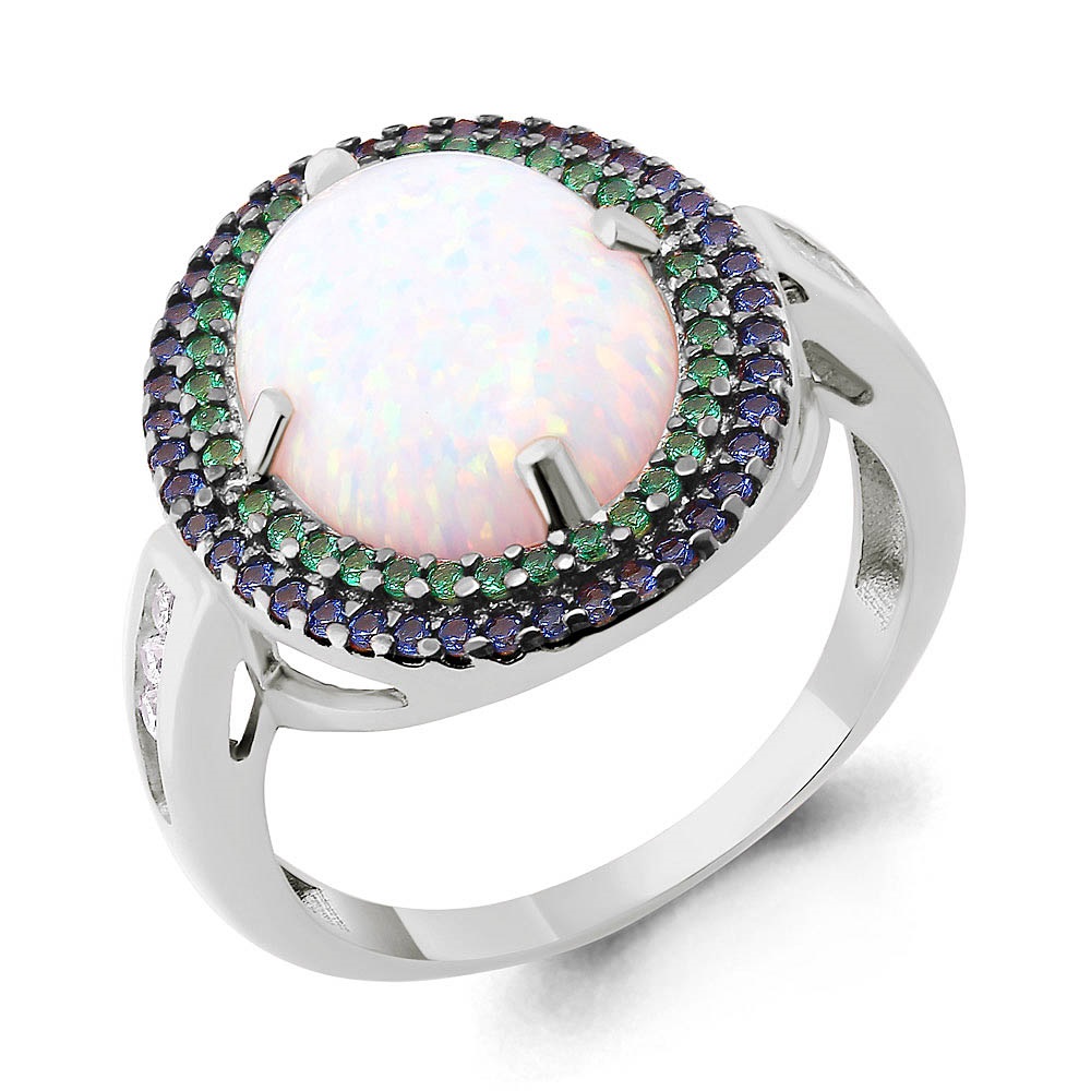 

Кольцо из серебра р. , AQUAMARINE 6598698ГБ_925_р, 6598698ГБ_925_р