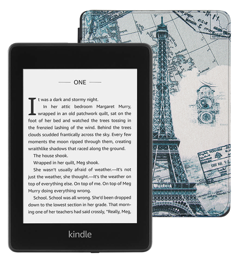 фото Amazon kindle paperwhite 2018 8gb special offer + обложка paris