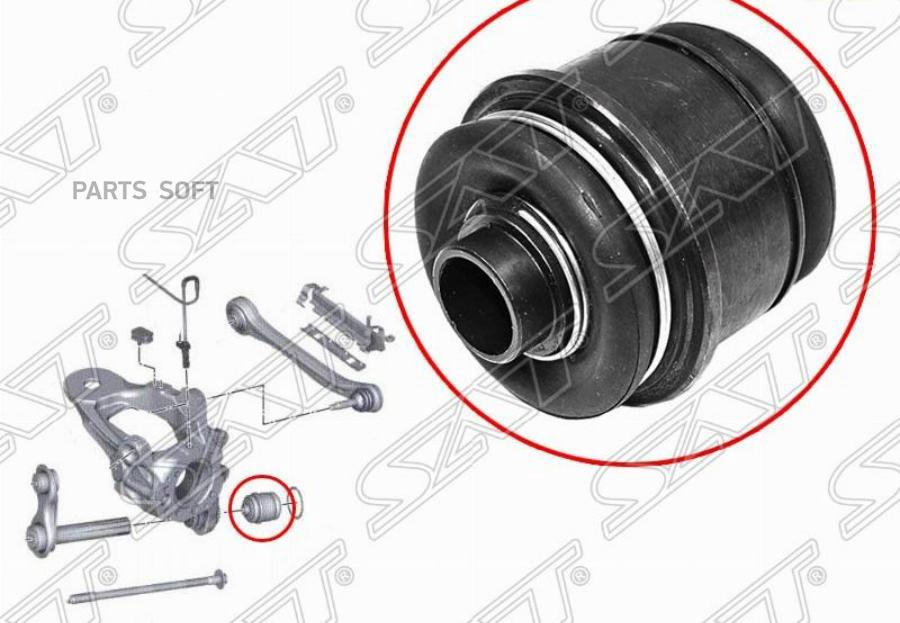 

Сайлентблок Задней Цапфы Плавающий Bmw X5 06-/X6 07- Sat арт. ST-33326770985