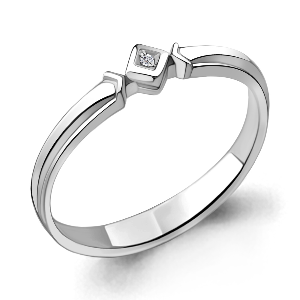 

Кольцо из серебра р. 17,5 AQUAMARINE 060108_925_р, 060108_925_р