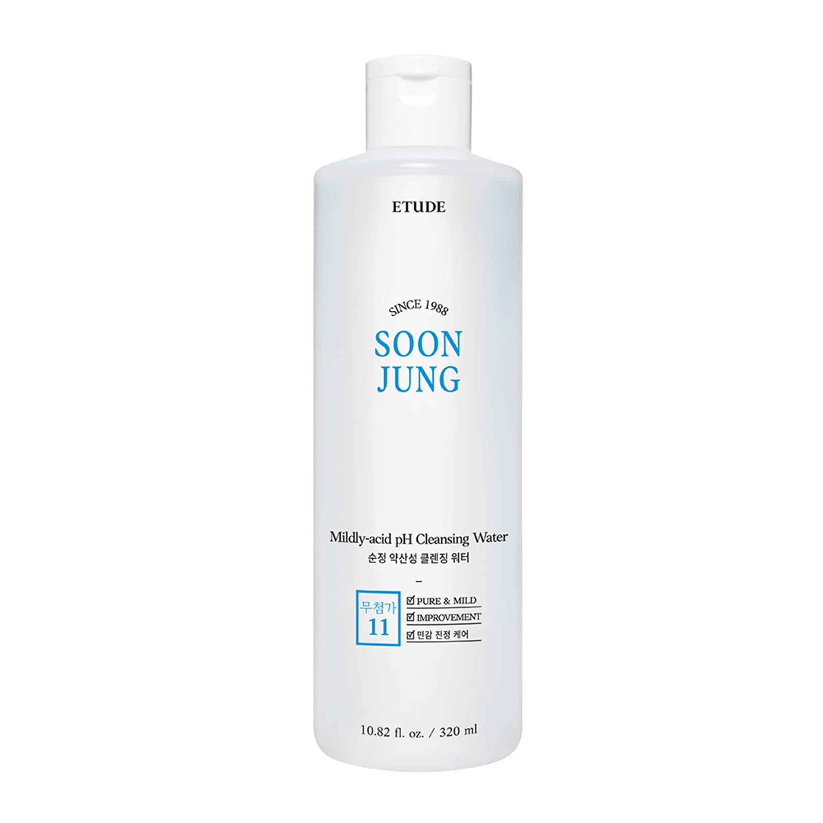

Очищающая вода Etude House с мягкой кислотностью soon jung 5.5 cleansing water