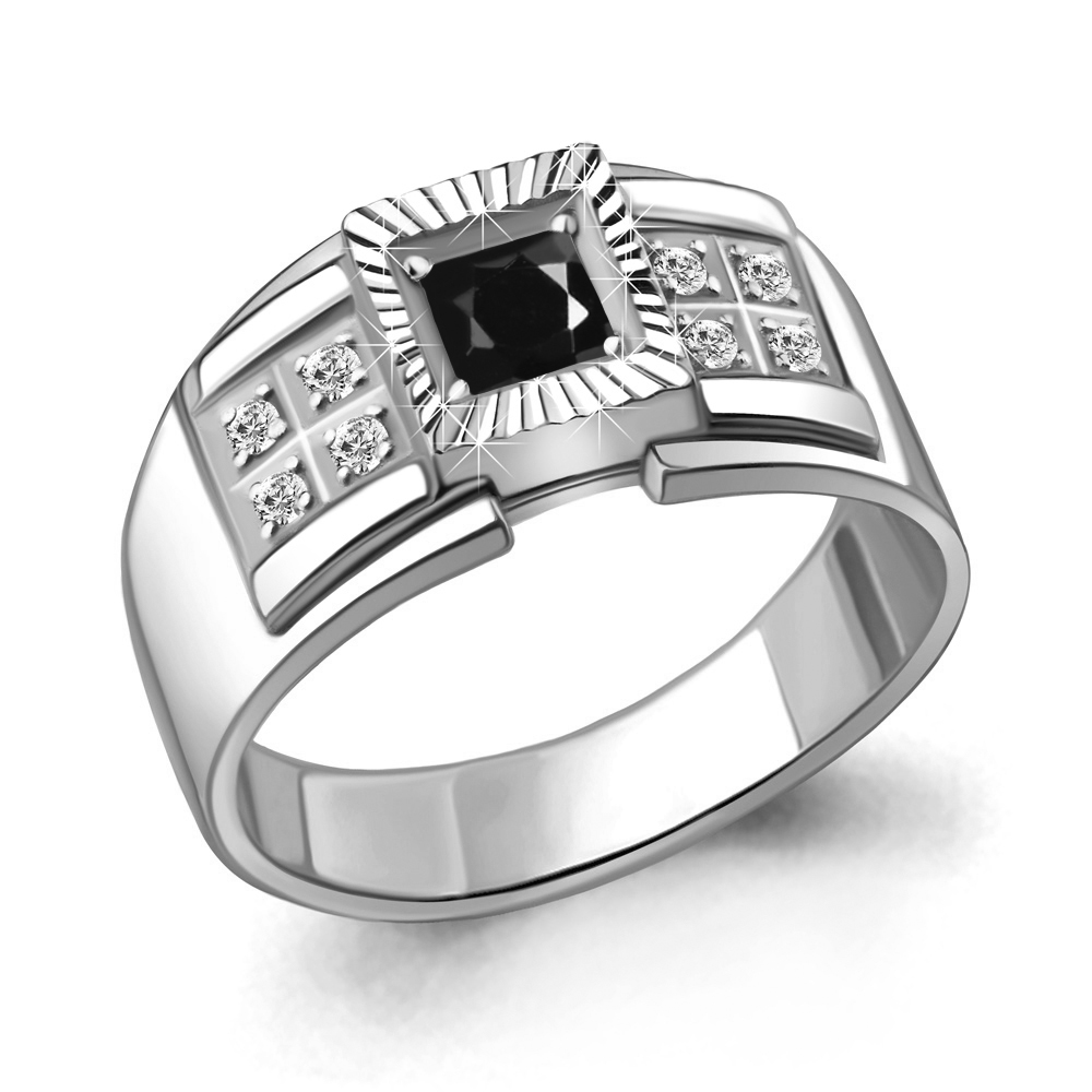 

Кольцо из серебра 62050Ч_925_р, 62050Ч_925_р