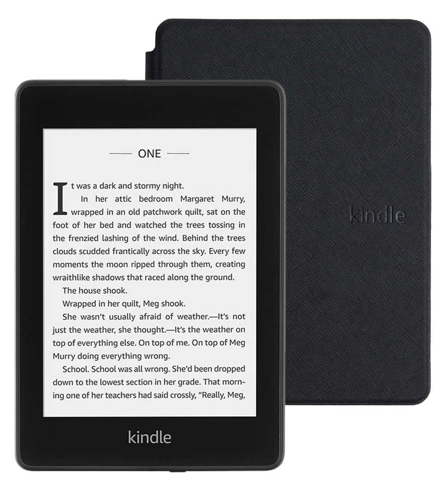 фото Amazon kindle paperwhite 2018 8gb special offer + обложка black