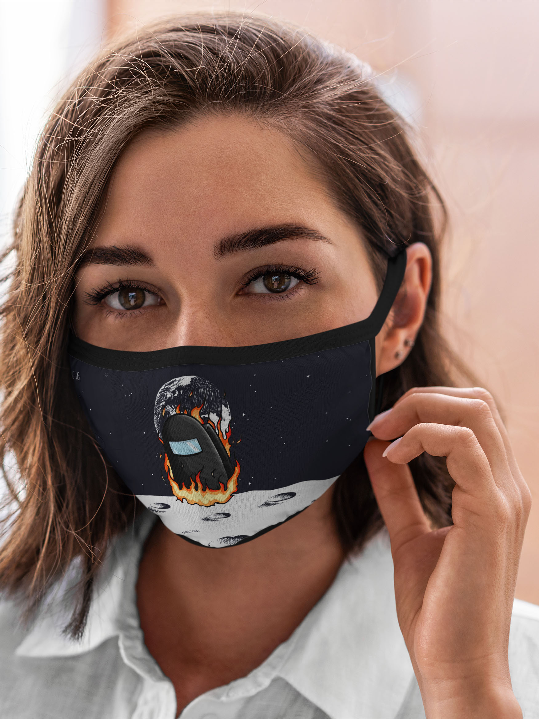

Многоразовая маска унисекс Burnettie Among Us Fire, Разноцветный, Among Us Fire