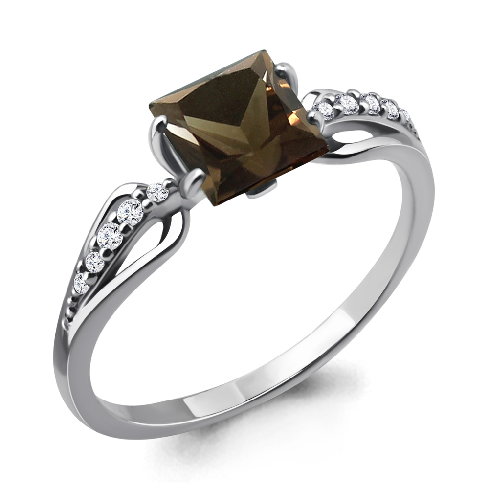 

Кольцо из серебра р. , AQUAMARINE 6524101А_925_р, 6524101А_925_р