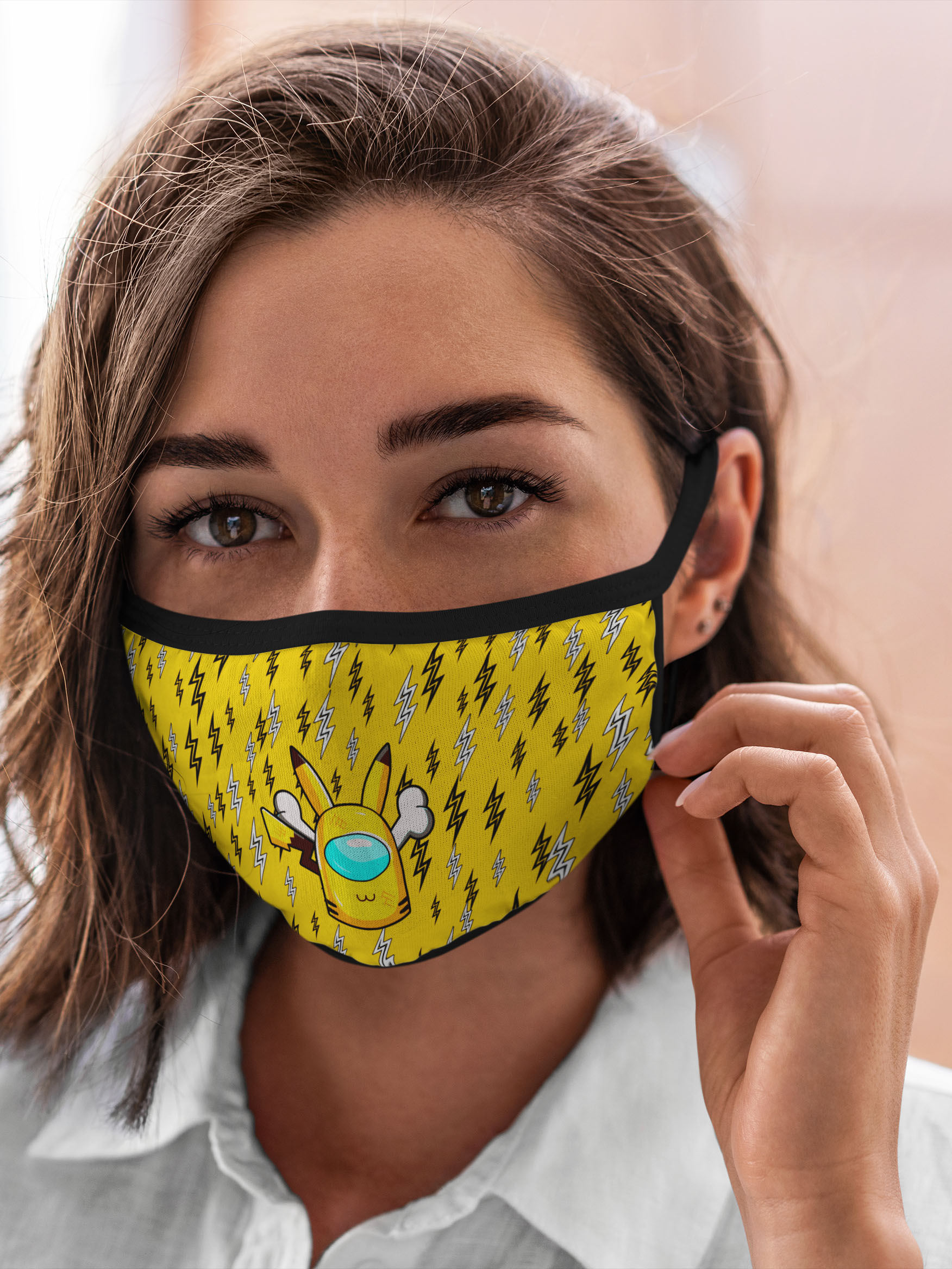 

Многоразовая маска унисекс Burnettie Among Us Pikachu, Разноцветный, Among Us Pikachu