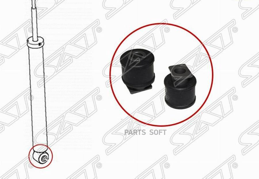

Сайлентблок Заднего Амортизатора Bmw X3 E83 03-10 Sat арт. ST-33503451402B
