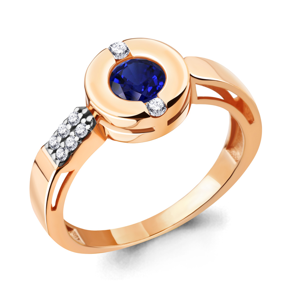 

Кольцо из серебра р. , AQUAMARINE 66643АБ_925_з, 66643АБ_925_з