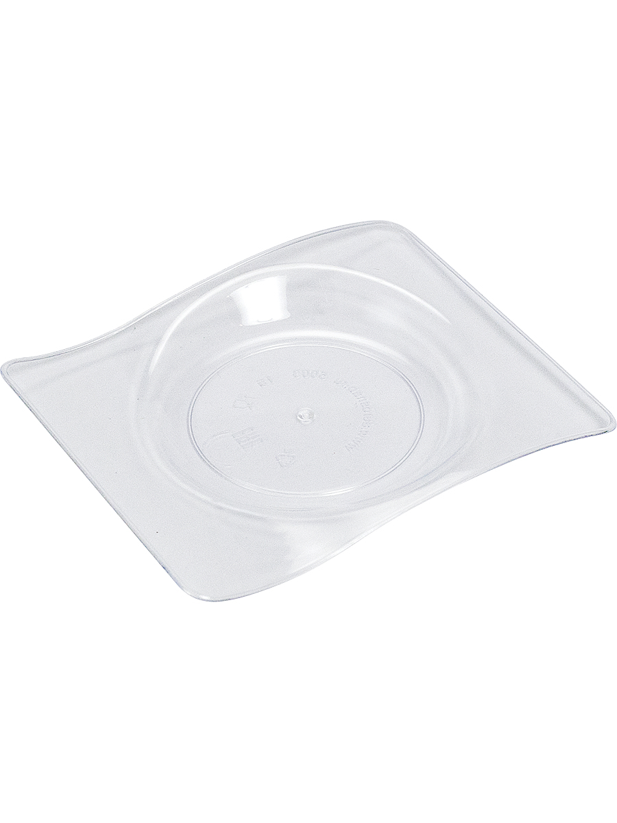 Форма фуршетная Pokrov Plast тарелка фигурная 10 мл 50 шт