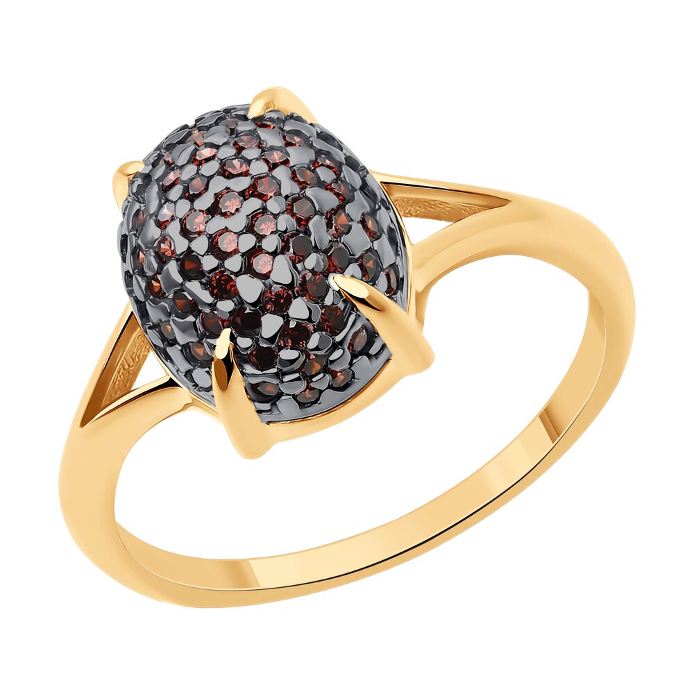 

Кольцо из серебра р. 19,5 Diamant 93-110-01992-2, фианит, 93-110-01992-2