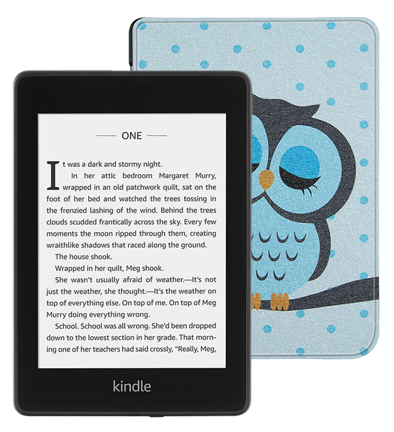 фото Amazon kindle paperwhite 2018 8gb special offer + обложка owl