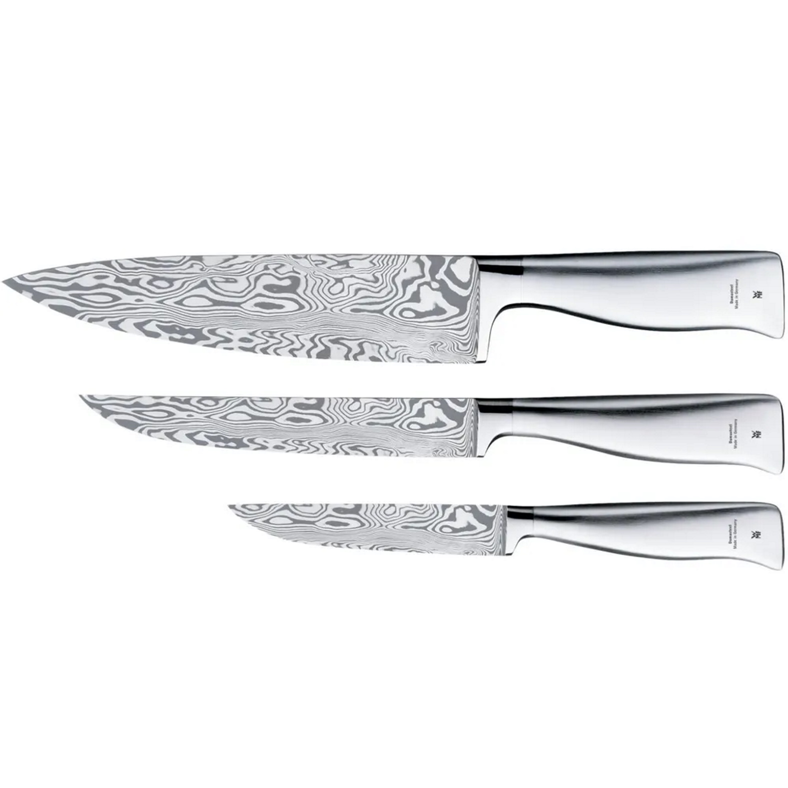 Набор ножей WMF Grand Gourmet Damasteel 3 предмета