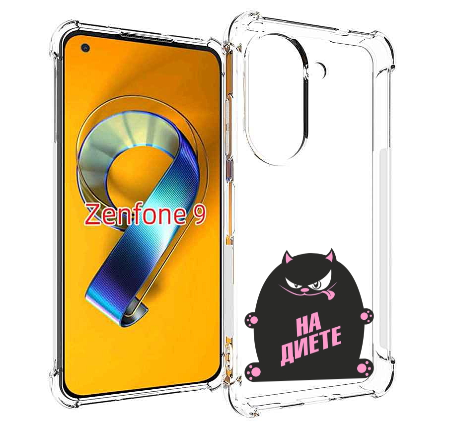 

Чехол MyPads на диете для Asus Zenfone 9 (AI2202), Прозрачный, Tocco