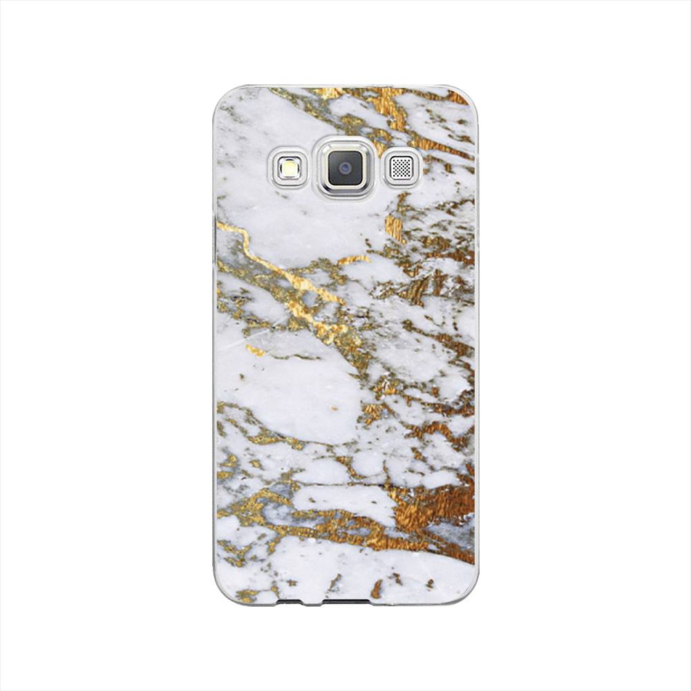 

Чехол Awog на Samsung Galaxy A3 / Самсунг A3 "Белый мрамор", 20150-3