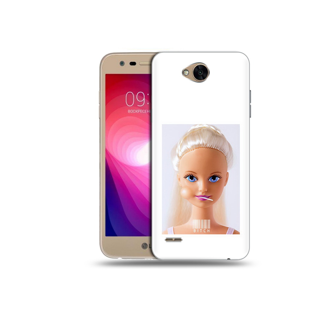 

Чехол MyPads Tocco для LG X Power 2 барби, Прозрачный, Tocco