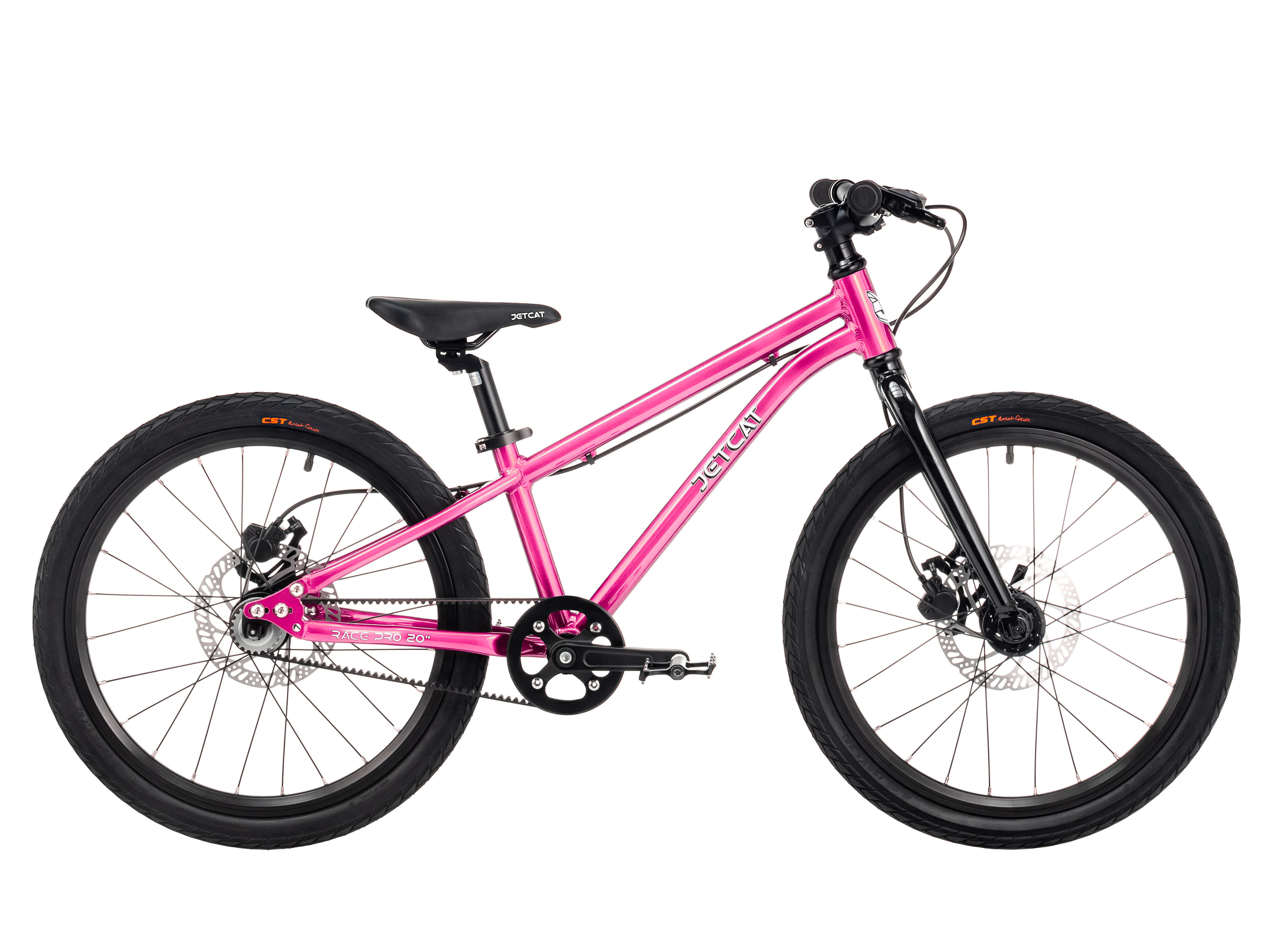 Велосипед Jetcat Race Pro 20 Disc Single Speed Pink Pearl Розовый обмотка руля велосипедная bbb race ribbon розовый bht 01