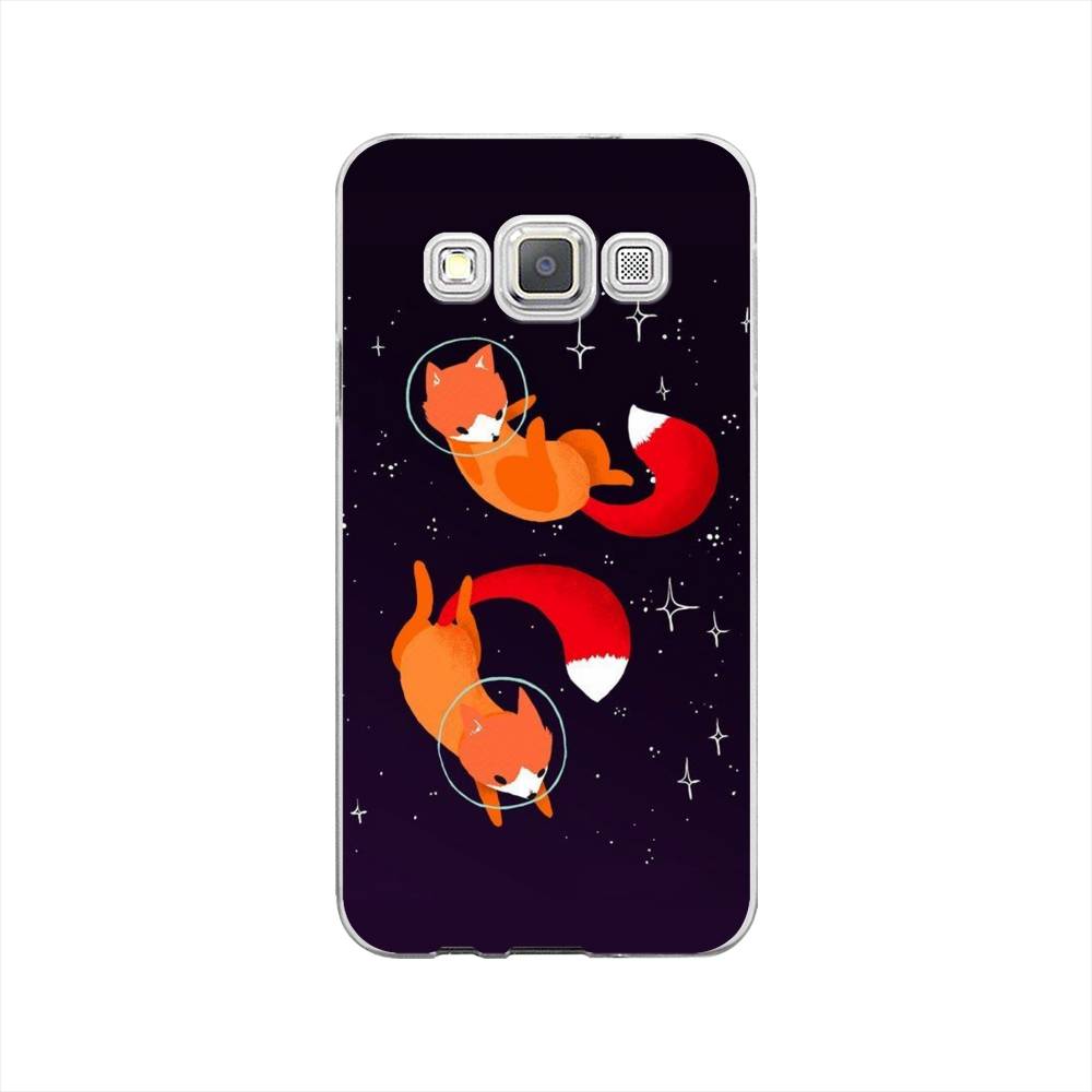 

Чехол Awog на Samsung Galaxy A3 / Самсунг A3 "Лисы космонавты", Оранжевый, 20150-4