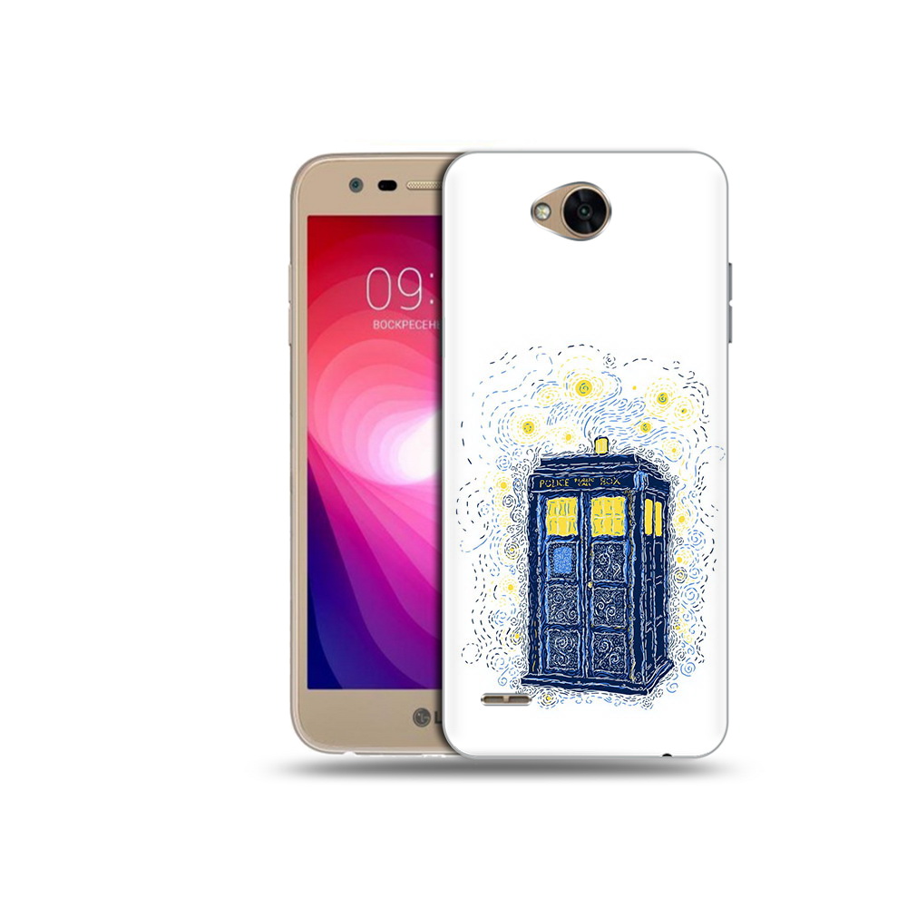 

Чехол MyPads Tocco для LG X Power 2 будка рисунок, Прозрачный, Tocco