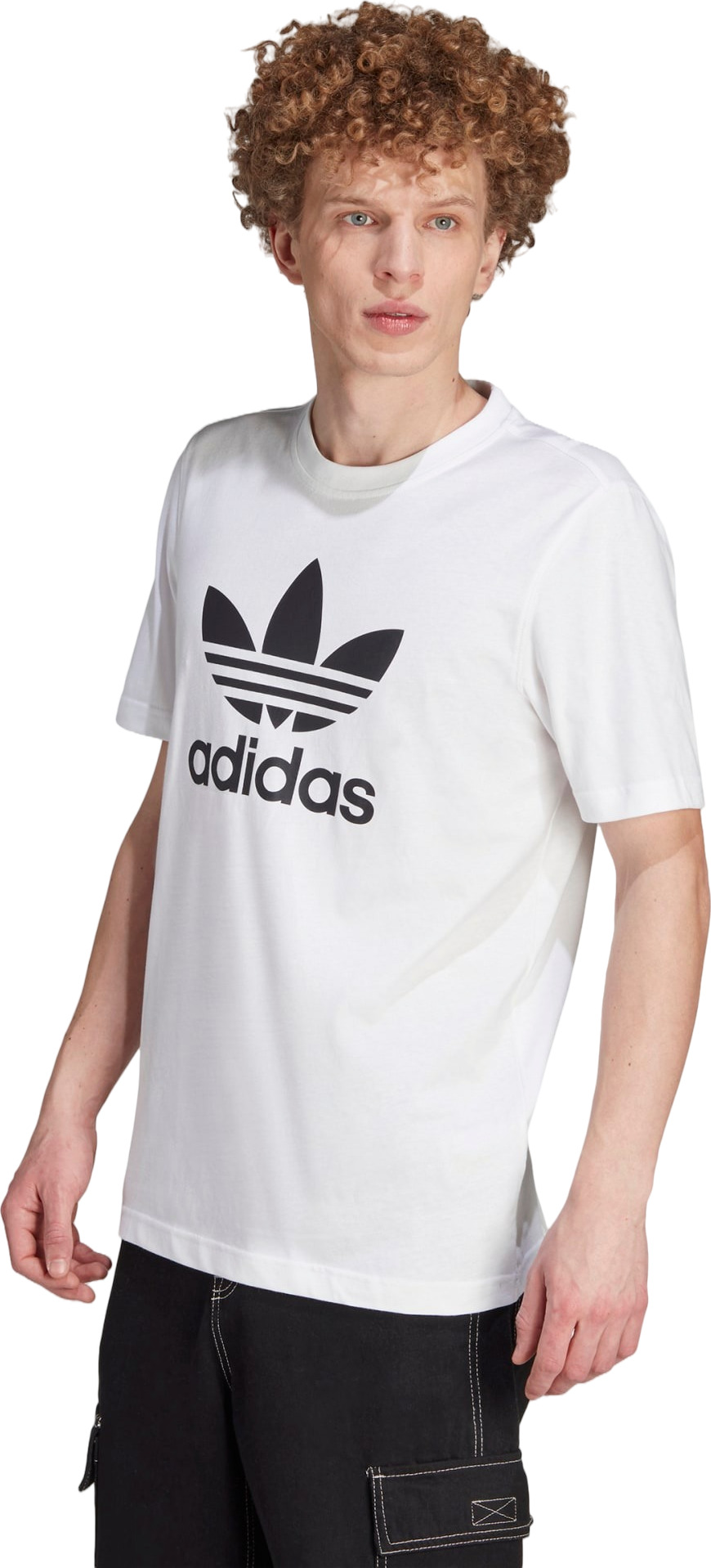 

Футболка мужская Adidas TREFOIL T-SHIRT белая L, Белый, TREFOIL T-SHIRT