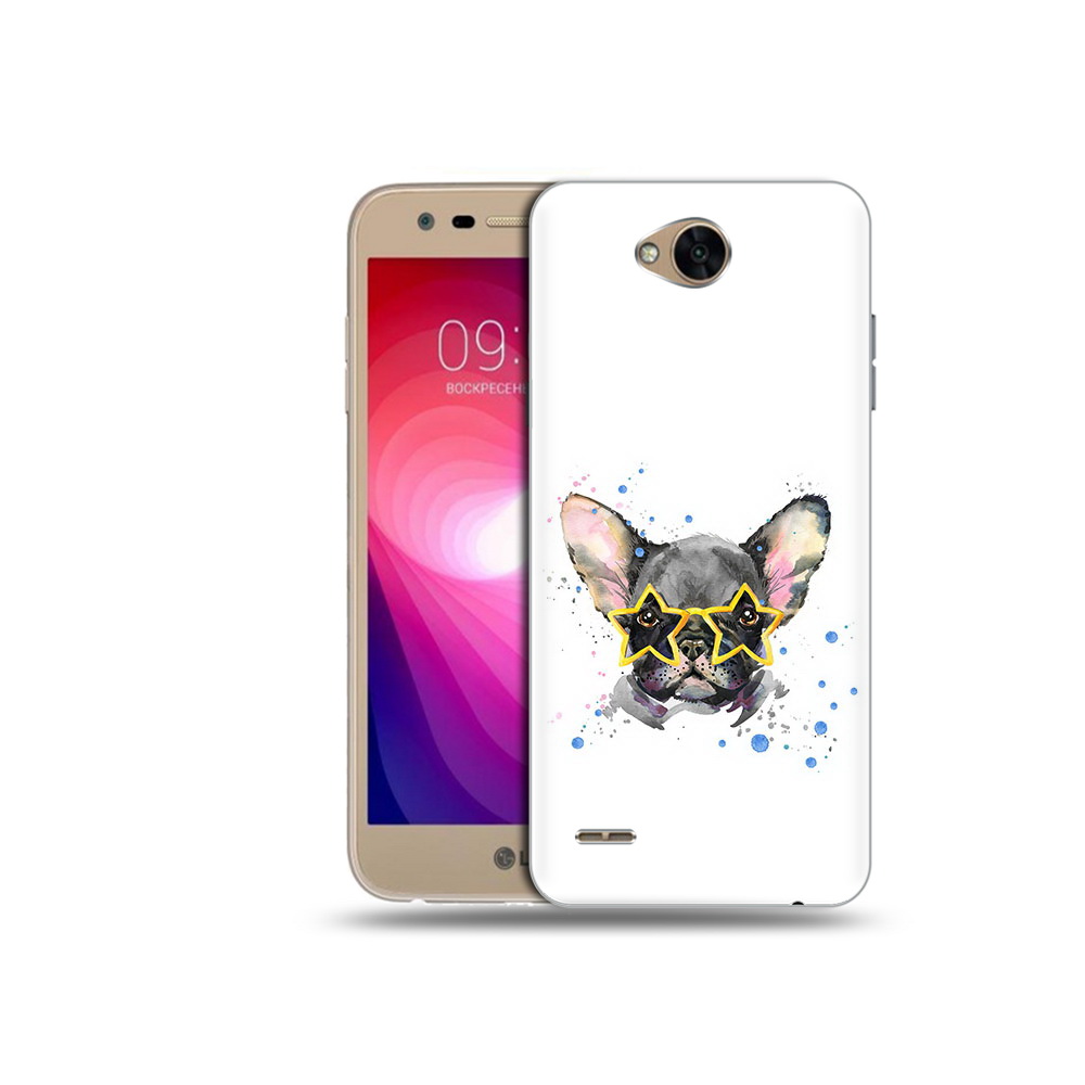 

Чехол MyPads Tocco для LG X Power 2 буля в очках, Прозрачный, Tocco