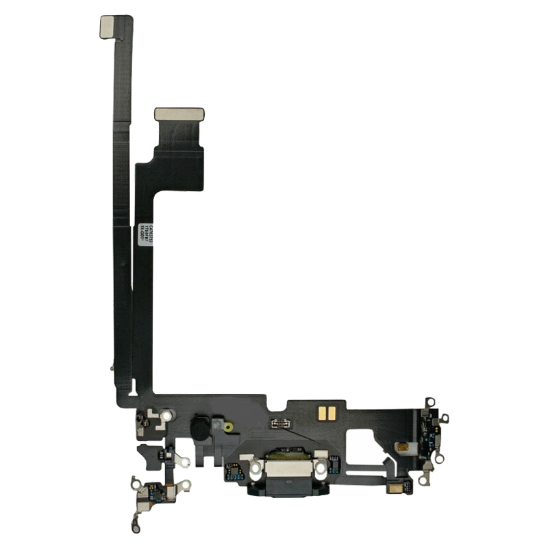 

Шлейф BaseMarket для Apple iPhone 12 Pro Max на разъем зарядки/микрофон (черный)