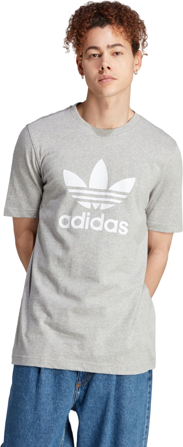 Футболка мужская Adidas TREFOIL T-SHIRT серая S 4239₽