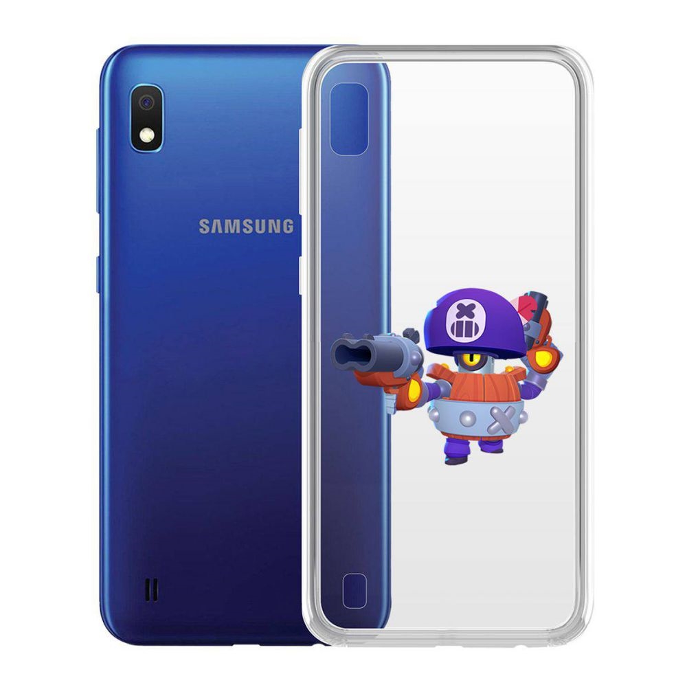 

Чехол-накладка Brawl Stars-Дэррил для Samsung Galaxy A10 (A105)