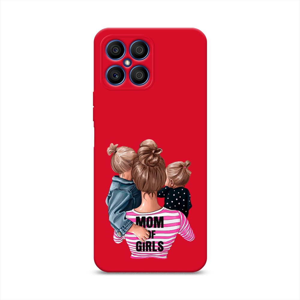 

Чехол Awog на Honor X8 "Mom of Girls", Разноцветный, 6107653-1