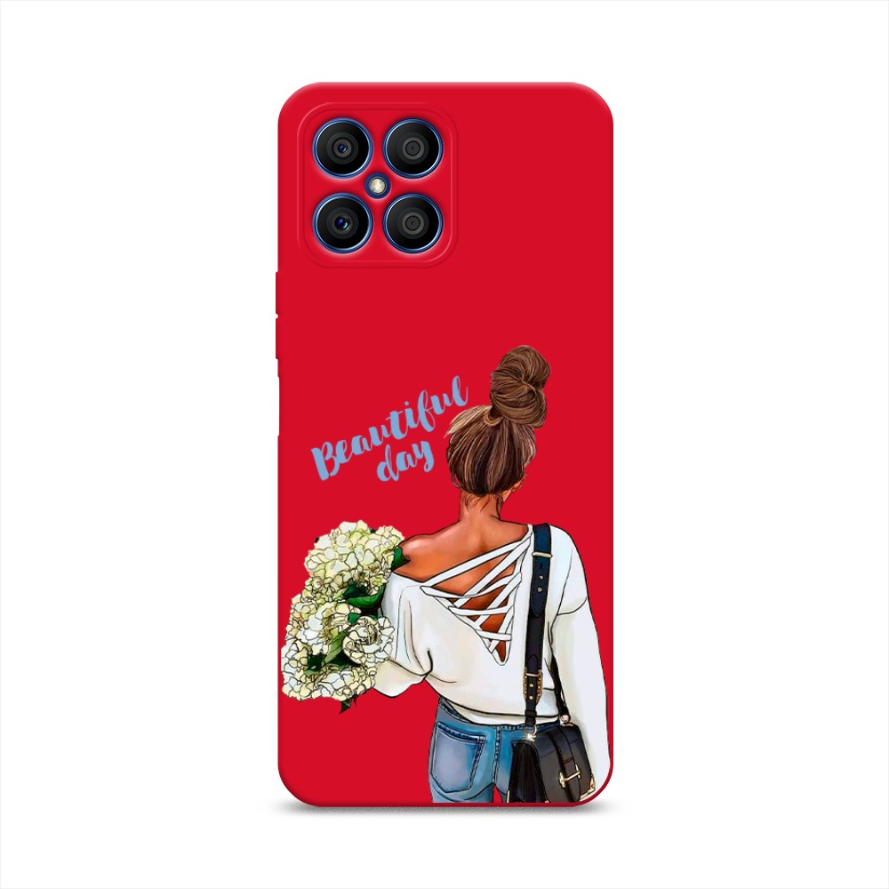 

Чехол Awog на Honor X8 "Beautiful day vector", Коричневый;белый;зеленый, 6107653-1