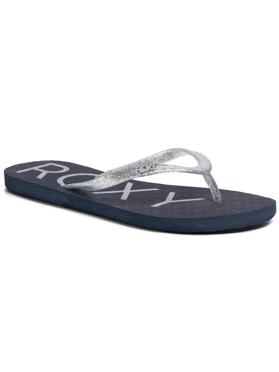 

Вьетнамки женские Roxy ARJL100873 серебристые 41 EU, Серебристый, ARJL100873