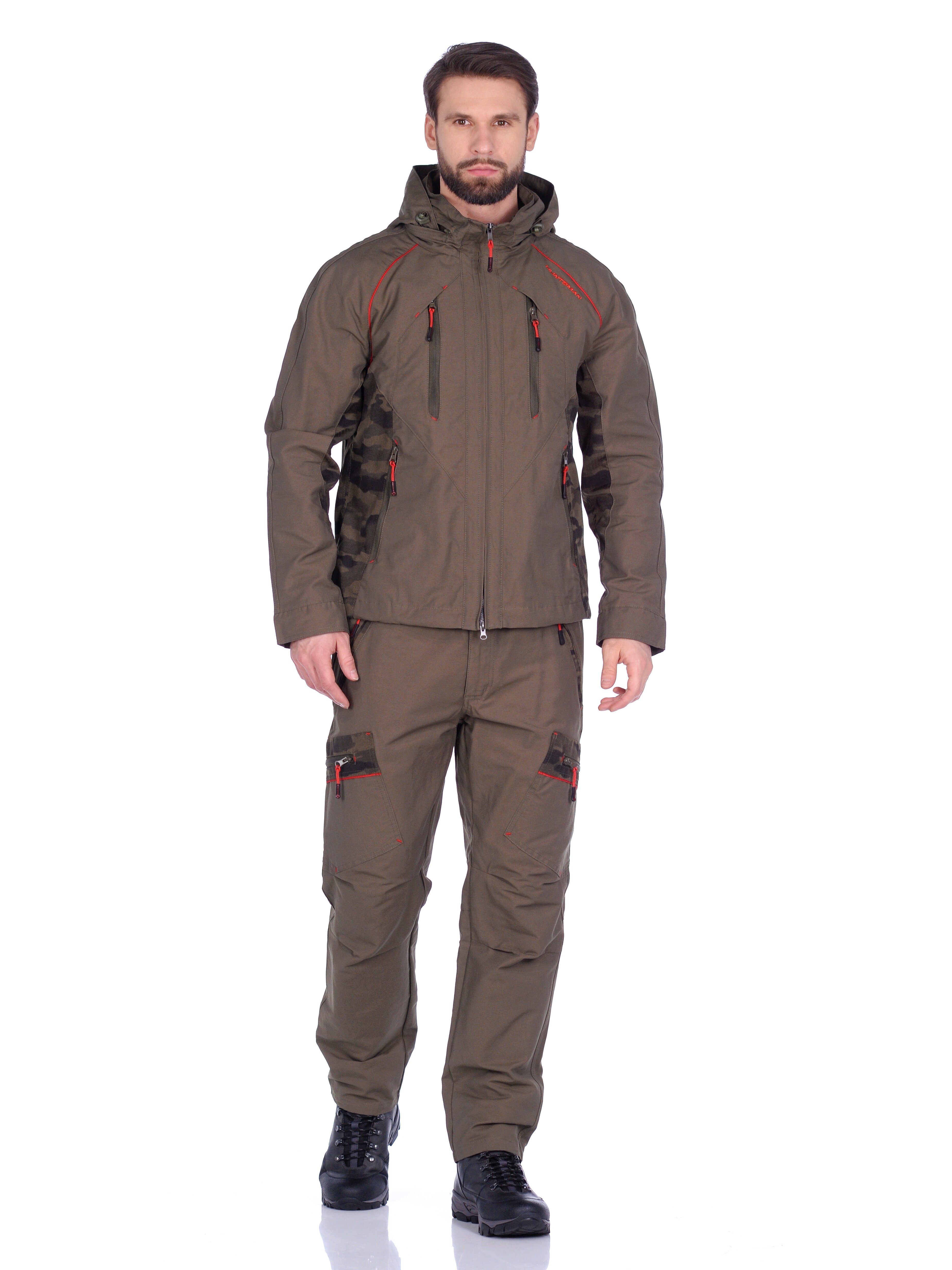 

Костюм летний Huntsman Матрица ткань Nylon Cotton цвет Хаки (CN001) 48-50/170-176, Бежевый, Матрица