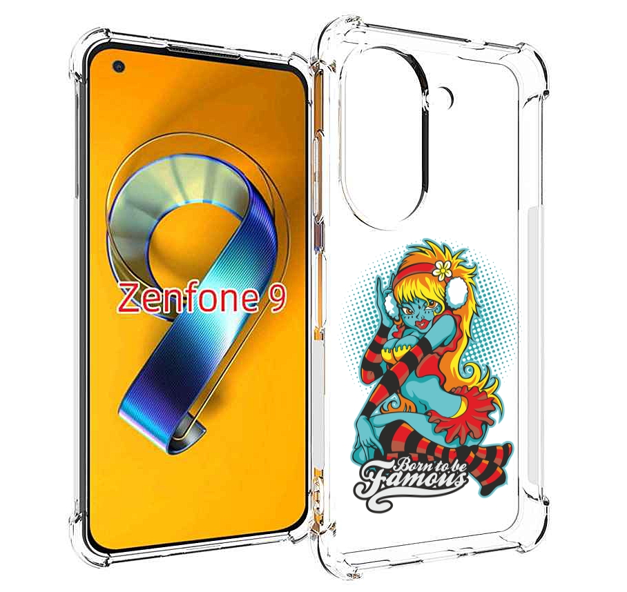 

Чехол MyPads нарисованная девушка в наушниках для Asus Zenfone 9 (AI2202), Прозрачный, Tocco