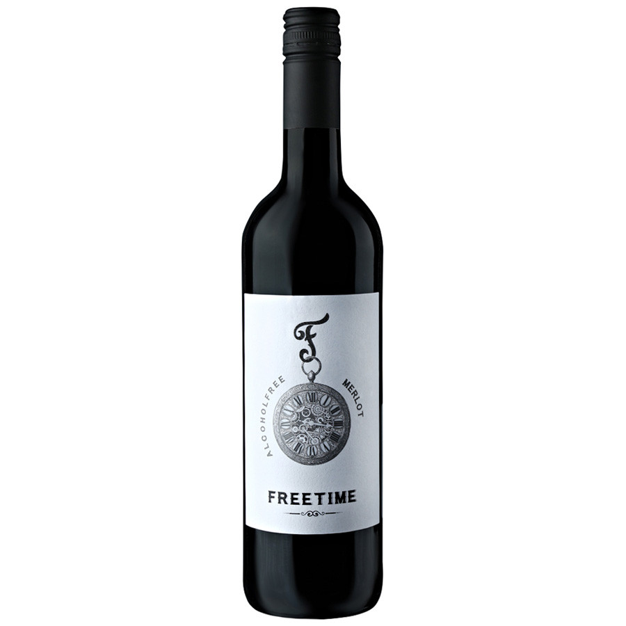 Вино Peter Mertes Freetime Merlot красное полусладкое безалкогольное 0,75 л