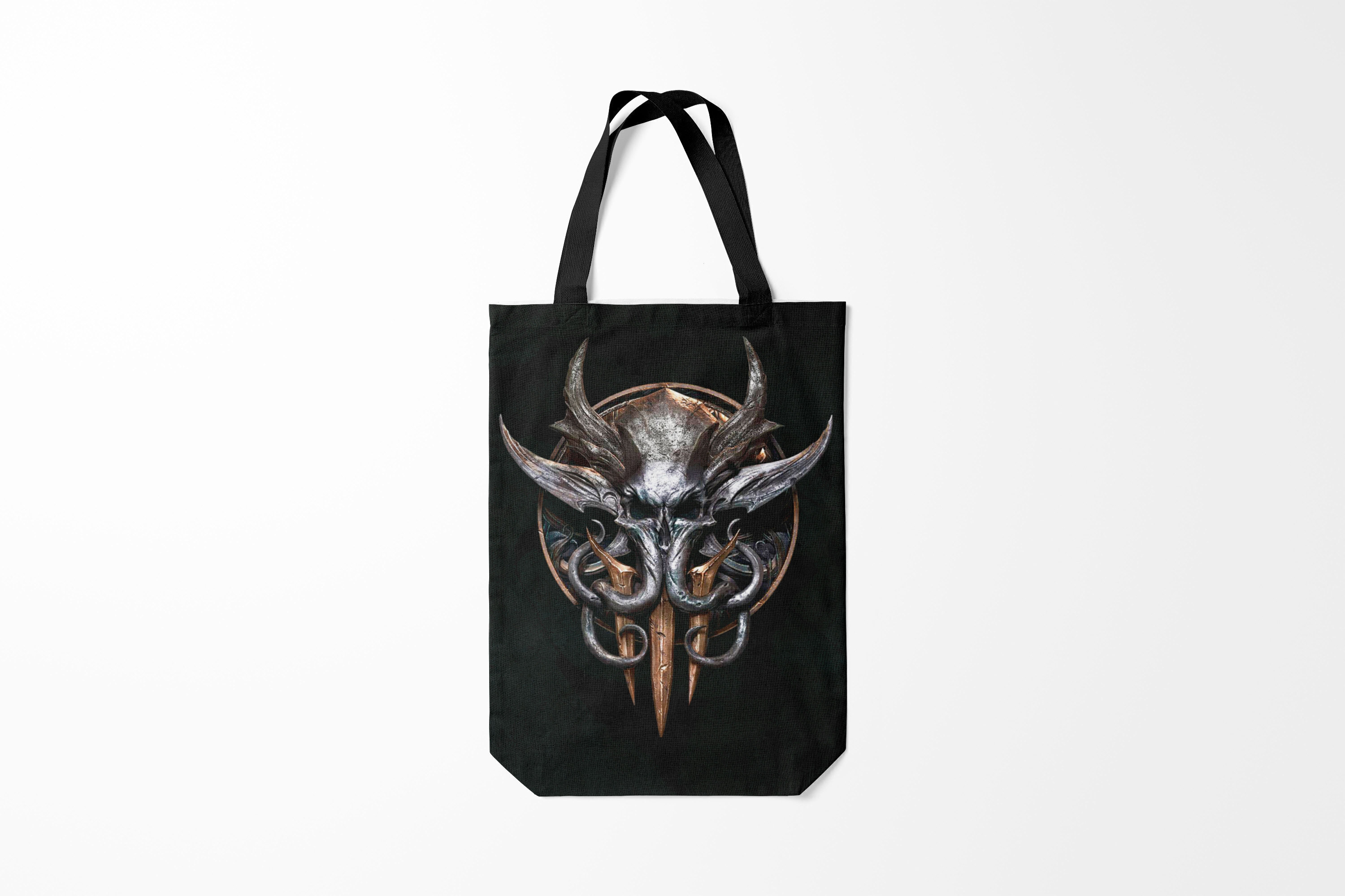 

Сумка шoппер унисекс Burnettie Baldurs Gate baldurs 3,, Baldurs Gate baldurs 3