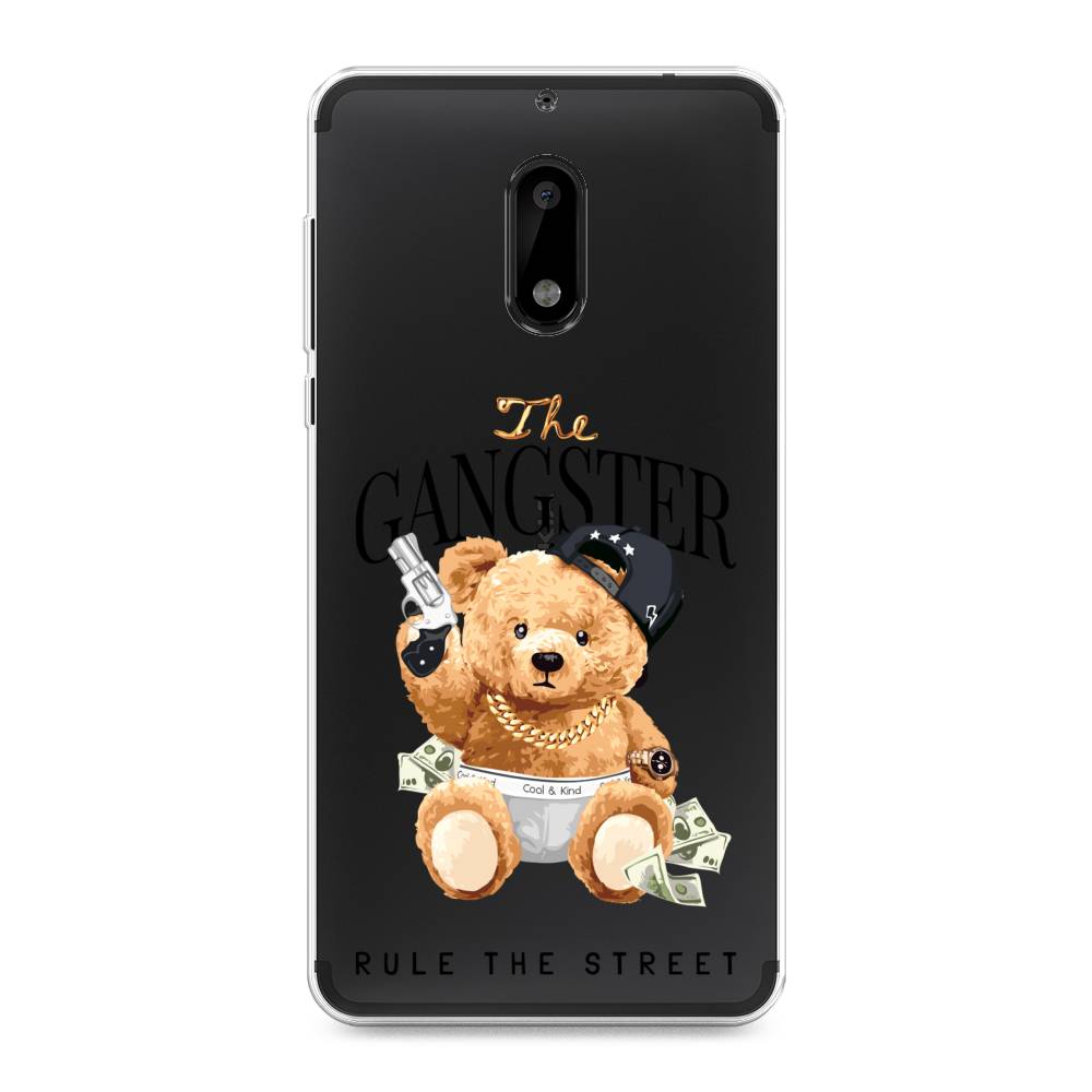 

Чехол на Nokia 6 "The Gangster", Бежевый;серый;черный, 120350-6
