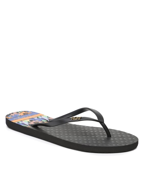

Вьетнамки женские Roxy ARJL100950 черные 36 EU, Черный, ARJL100950