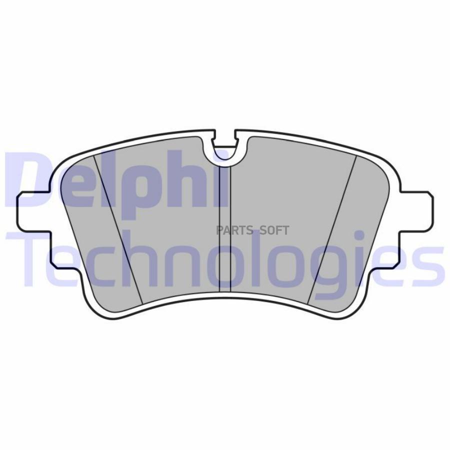 

Колодки тормозные LP3670 DELPHI lp3670