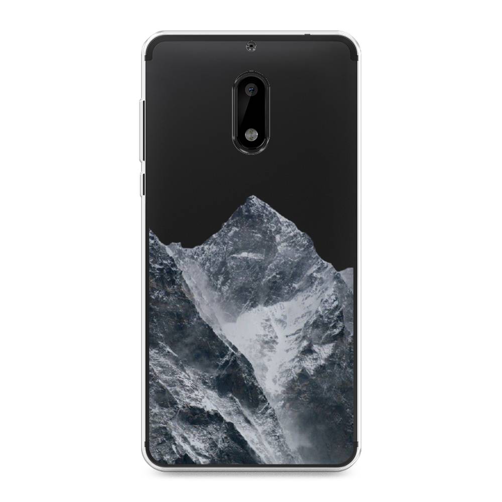 

Чехол на Nokia 6 "Горы арт 4", Серый;бежевый, 120350-2